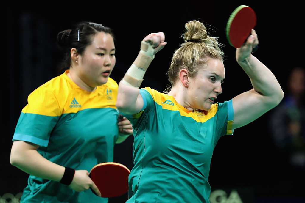 Table tennis team proud of ef... Australian Olympic Committee