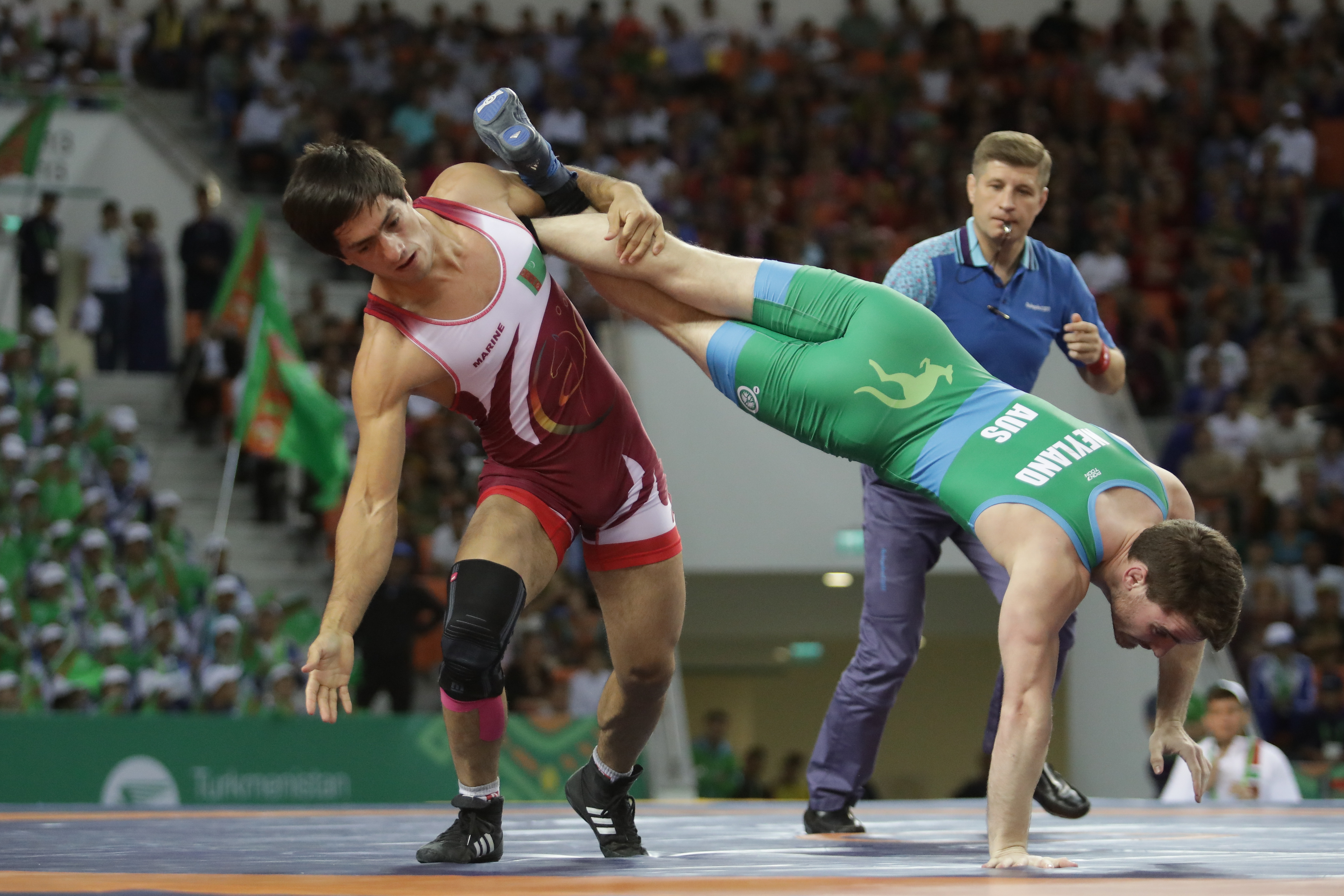 Australian wrestlers strong i... Australian Olympic Committee