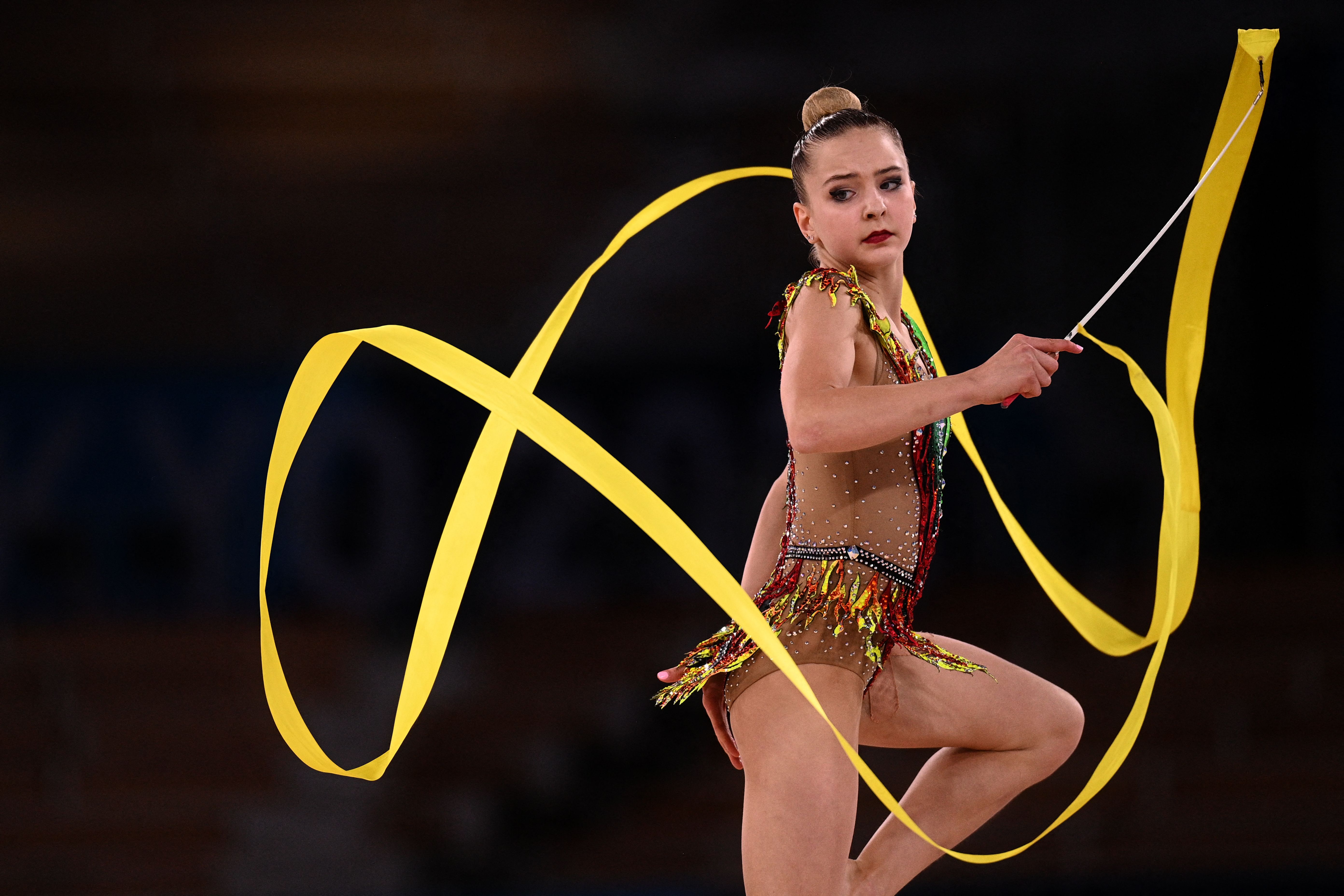 Lidiia Iakovleva makes her mark on Rhythmic Gymnastics Competition ...