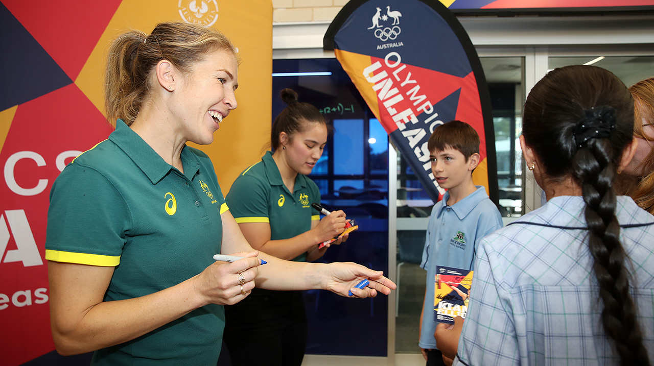 Olympic Inspiration for South Australian Students as Olympics Unleashed