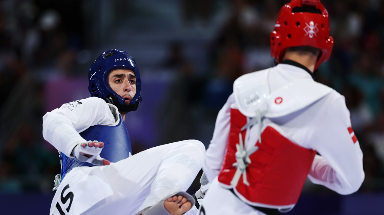 Leon Sejranovic goes down bravely in Taekwondo repechage at the Grand ...