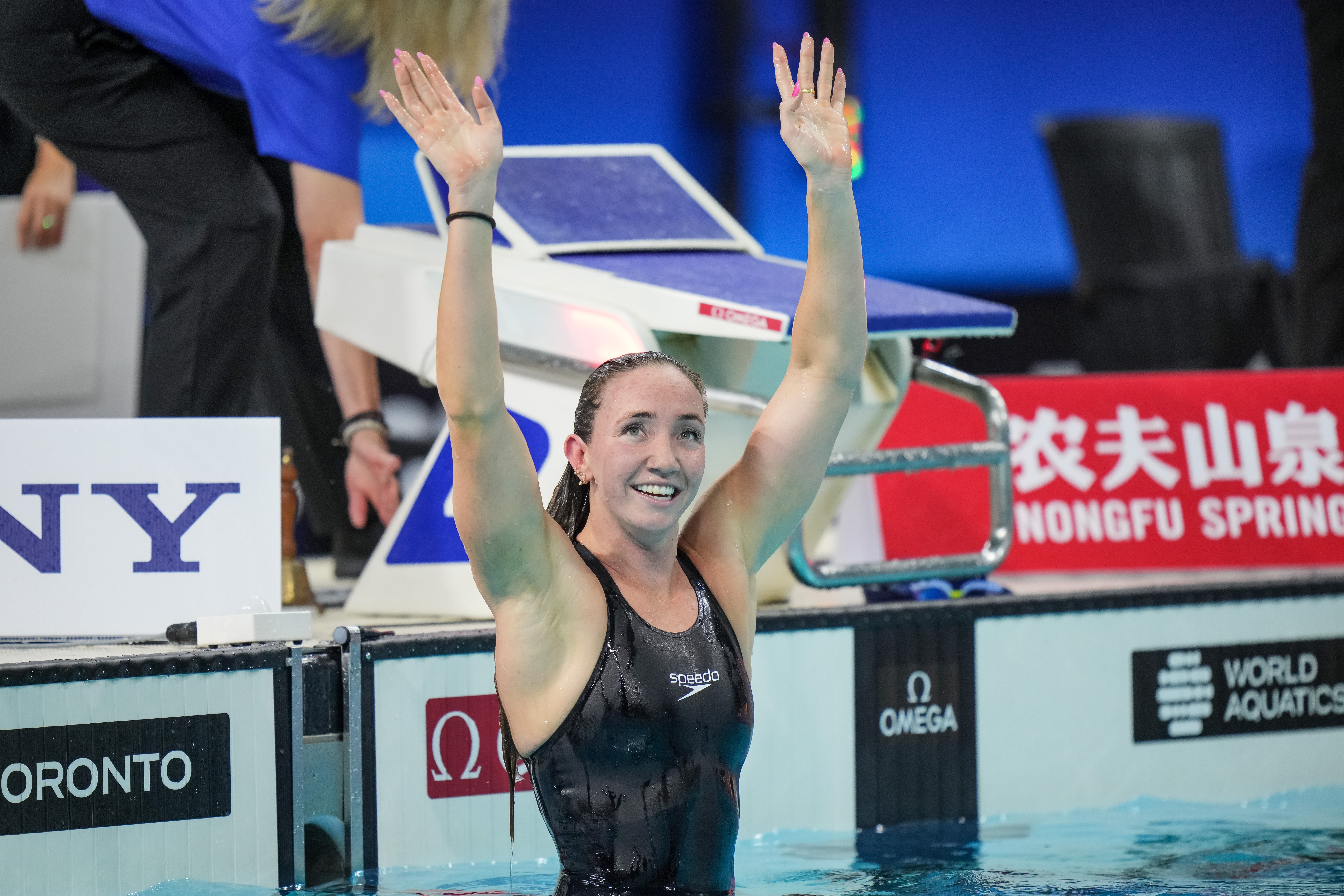 Lani Pallister erases Katie Ledecky's short course 800m freestyle